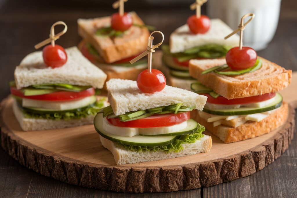 Finger Sandwiches For A Crowd Ideas Homeqly