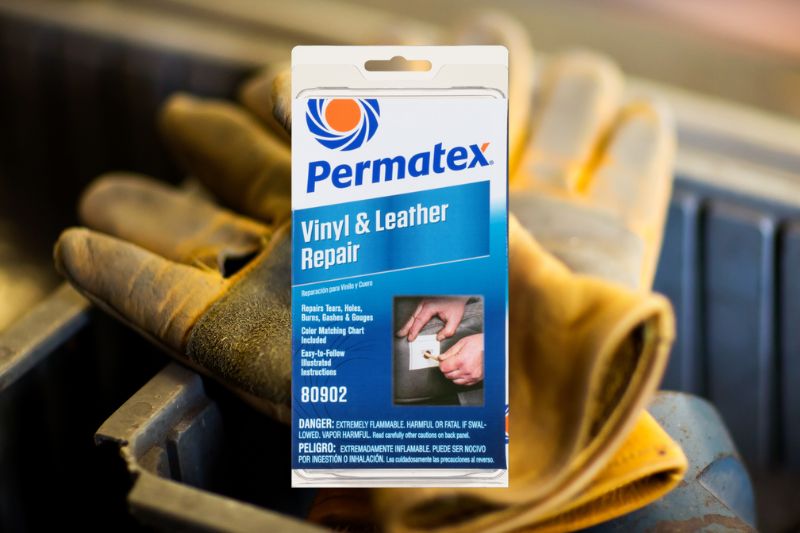 Permatex Vinyl And Leather Repair Kit - Demo 