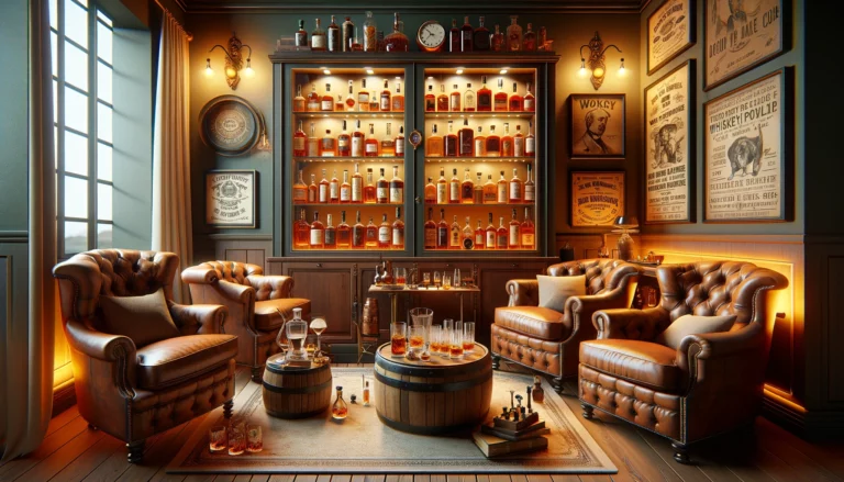 Crafting the 19 Perfect Whiskey Lounge at Home Ideas