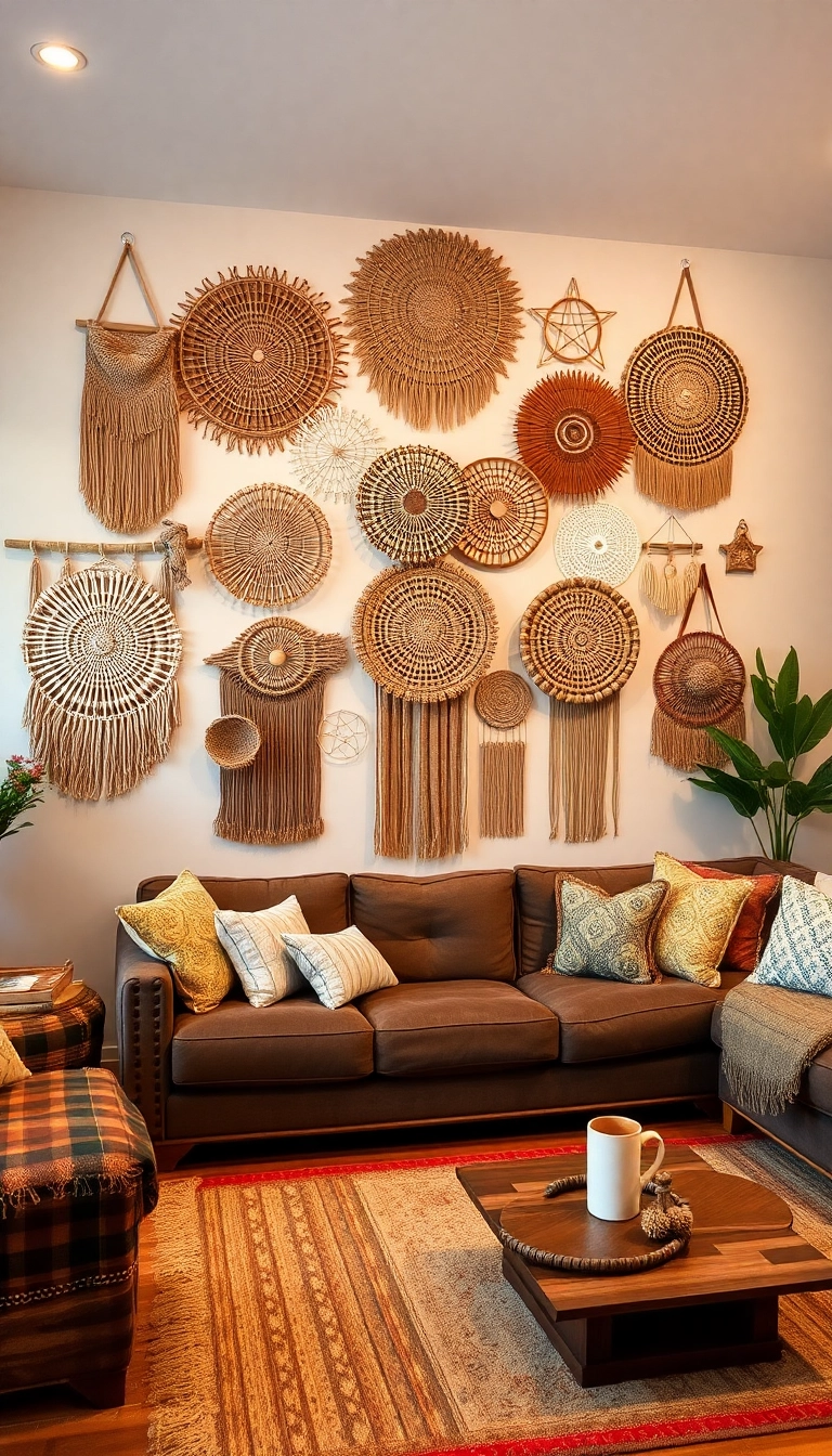 39 Old Mexican House Ideas to Spice Up Your Home Decor - 24. Unique Wall Hangings