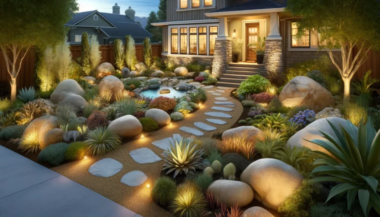 23 Best Front Yard Rock Landscaping Ideas