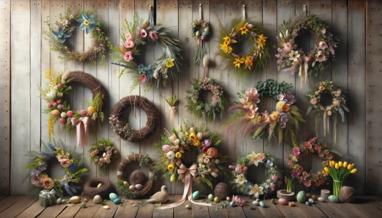 10 Creative Spring Floral Wreath Ideas to Brighten Your Home