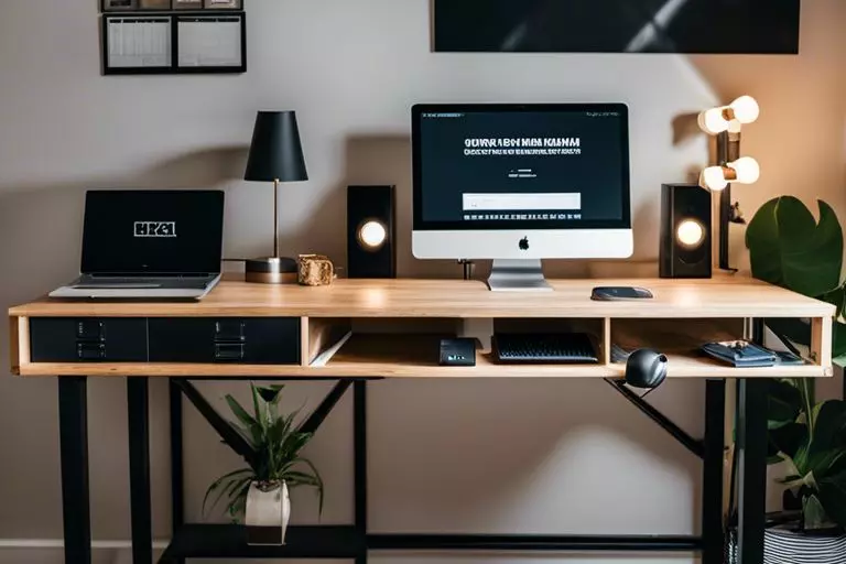 Our DIY Ikea Standing Desk Hack