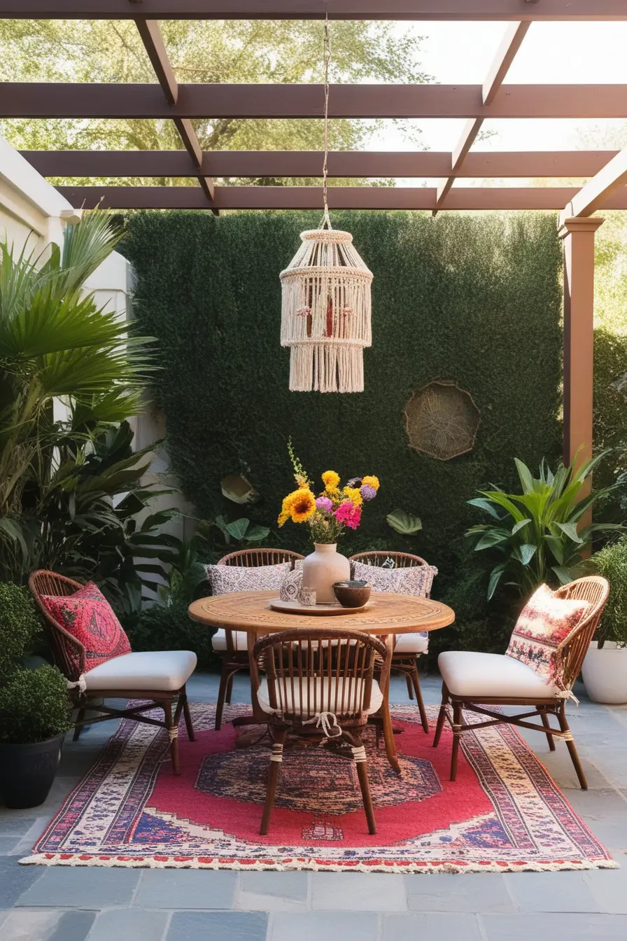 Best Bohemian Patio