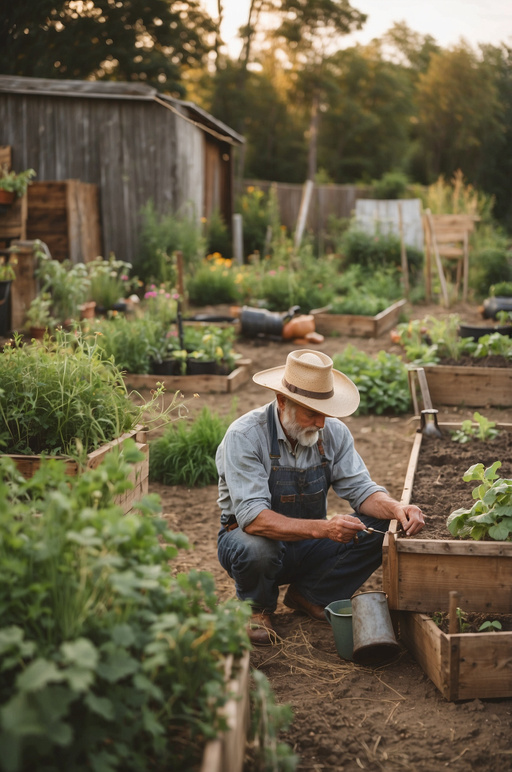 Homesteading Garden Layout