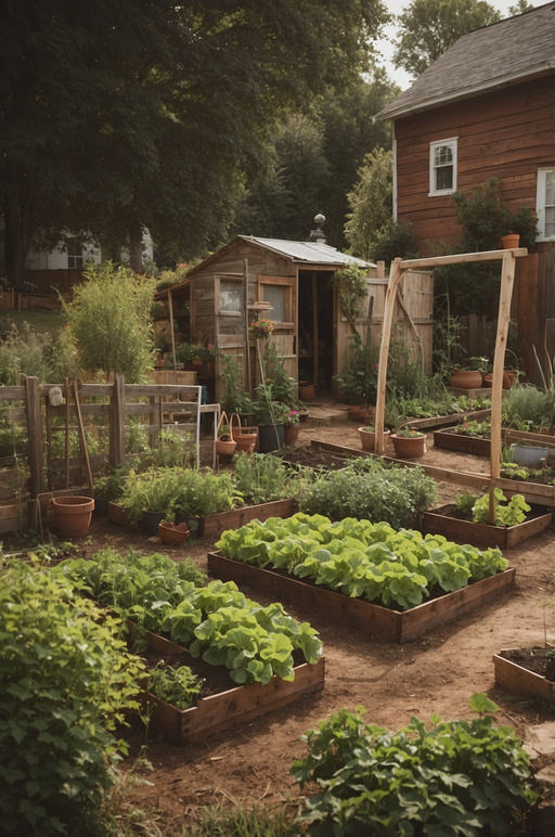  Homesteading Garden Layout