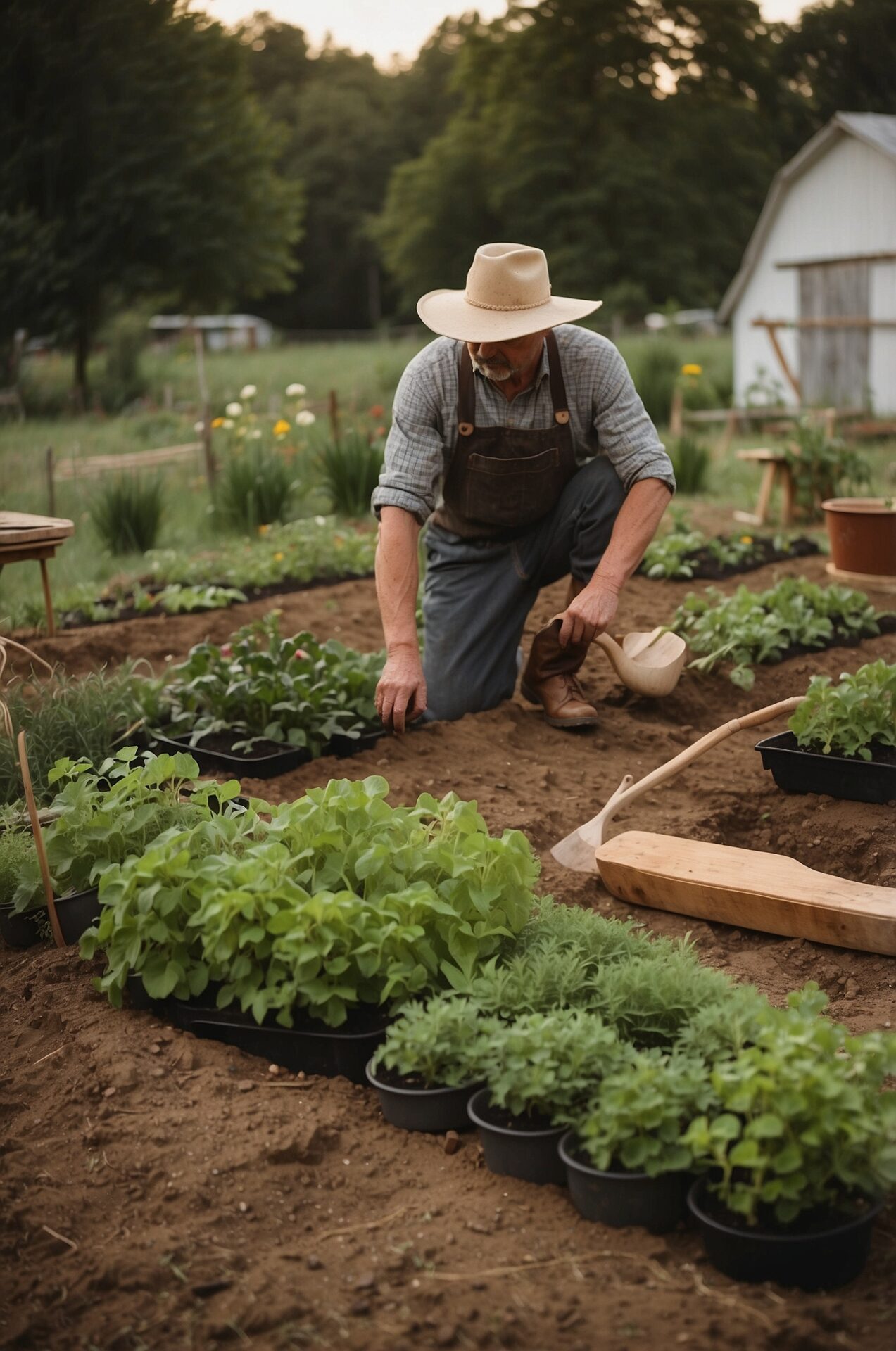 Homesteading Garden Layout