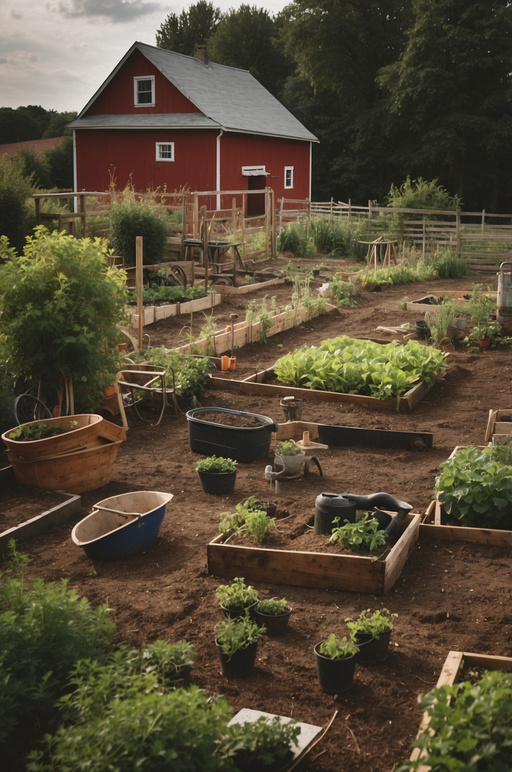  Homesteading Garden Layout