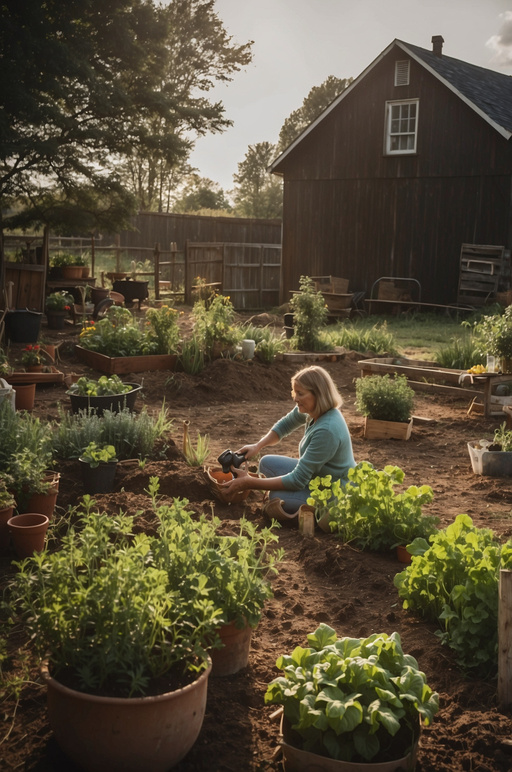 Homesteading Garden Layout