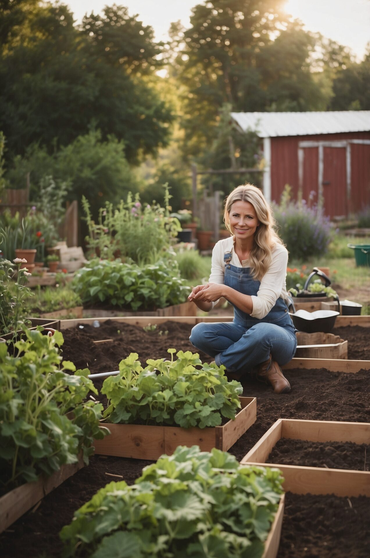 Homesteading Garden Layout