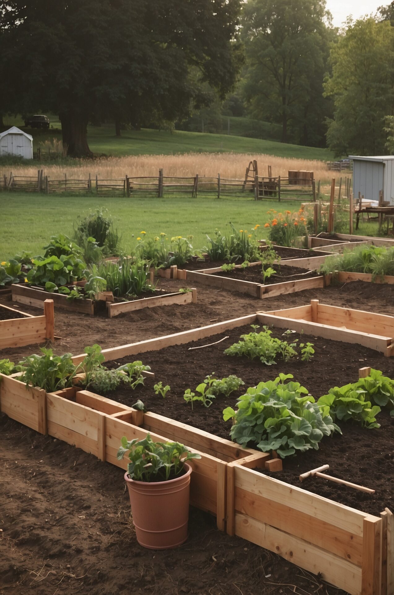  Homesteading Garden Layout