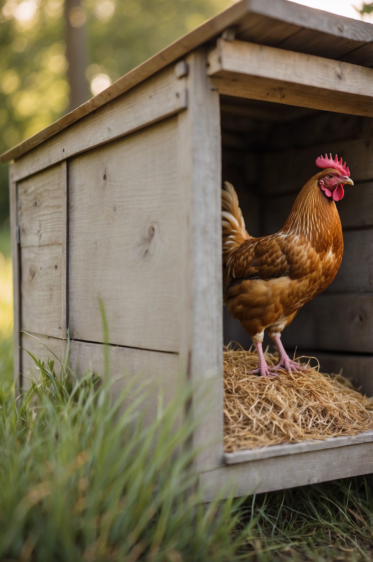 Pretty Chicken Coop