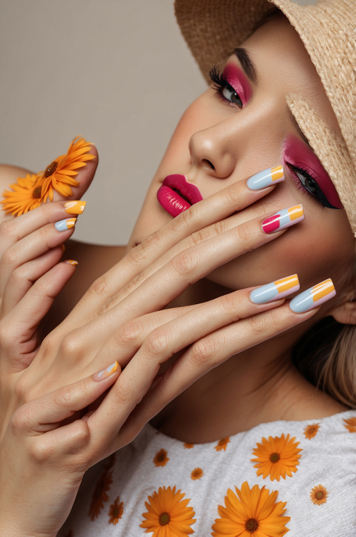 Simple Summer Nails