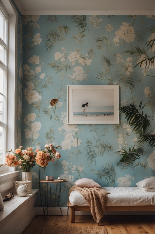 Summer Prints room Wallpaper Ideas