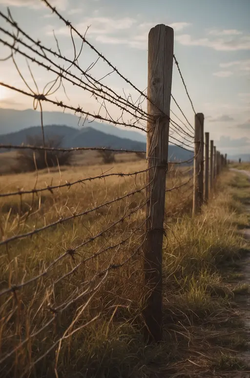 Wood and Wire Fence Ideas