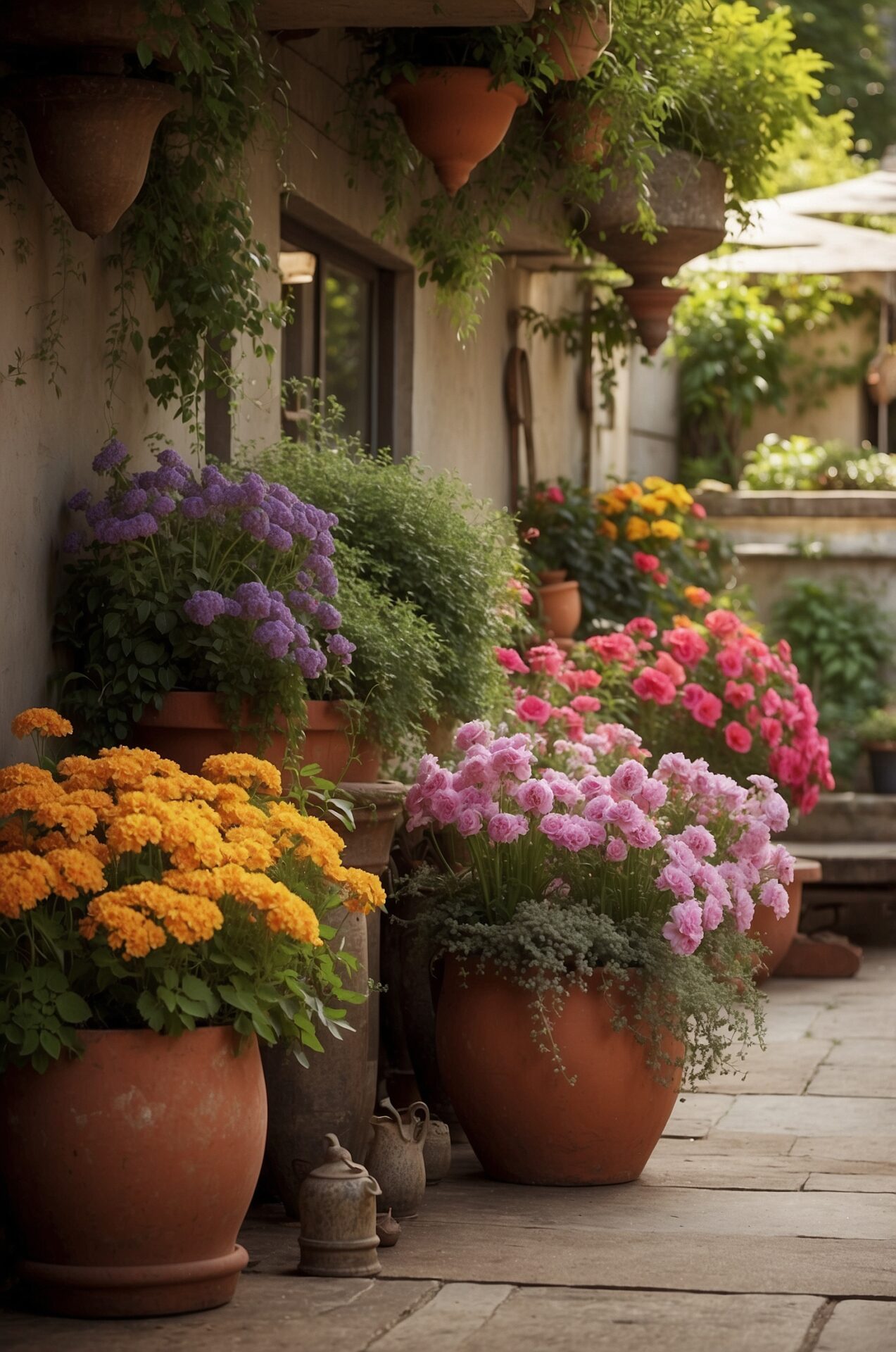 Best Patio Flowers Ideas