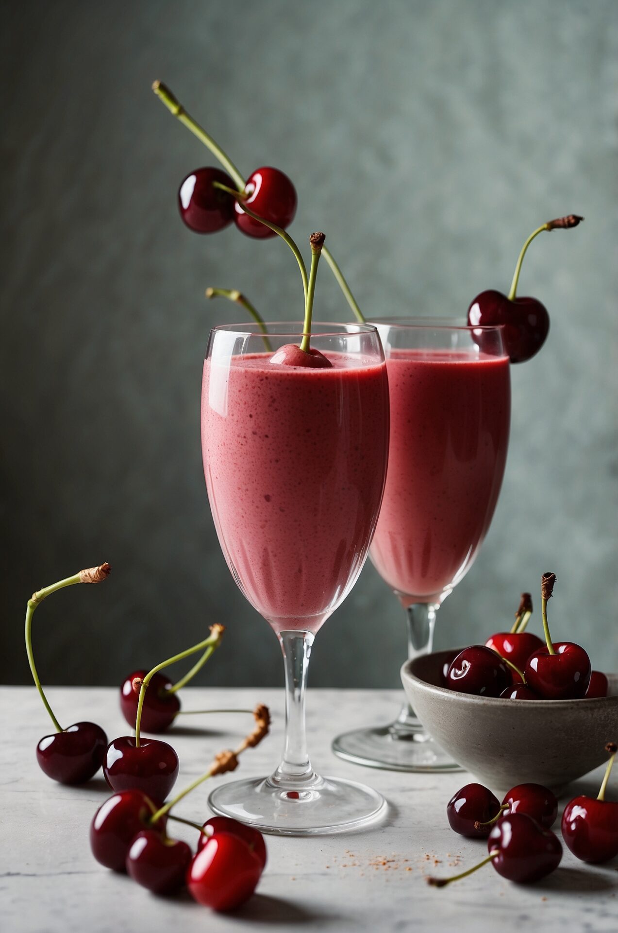 Cherry Smoothies and Drinks