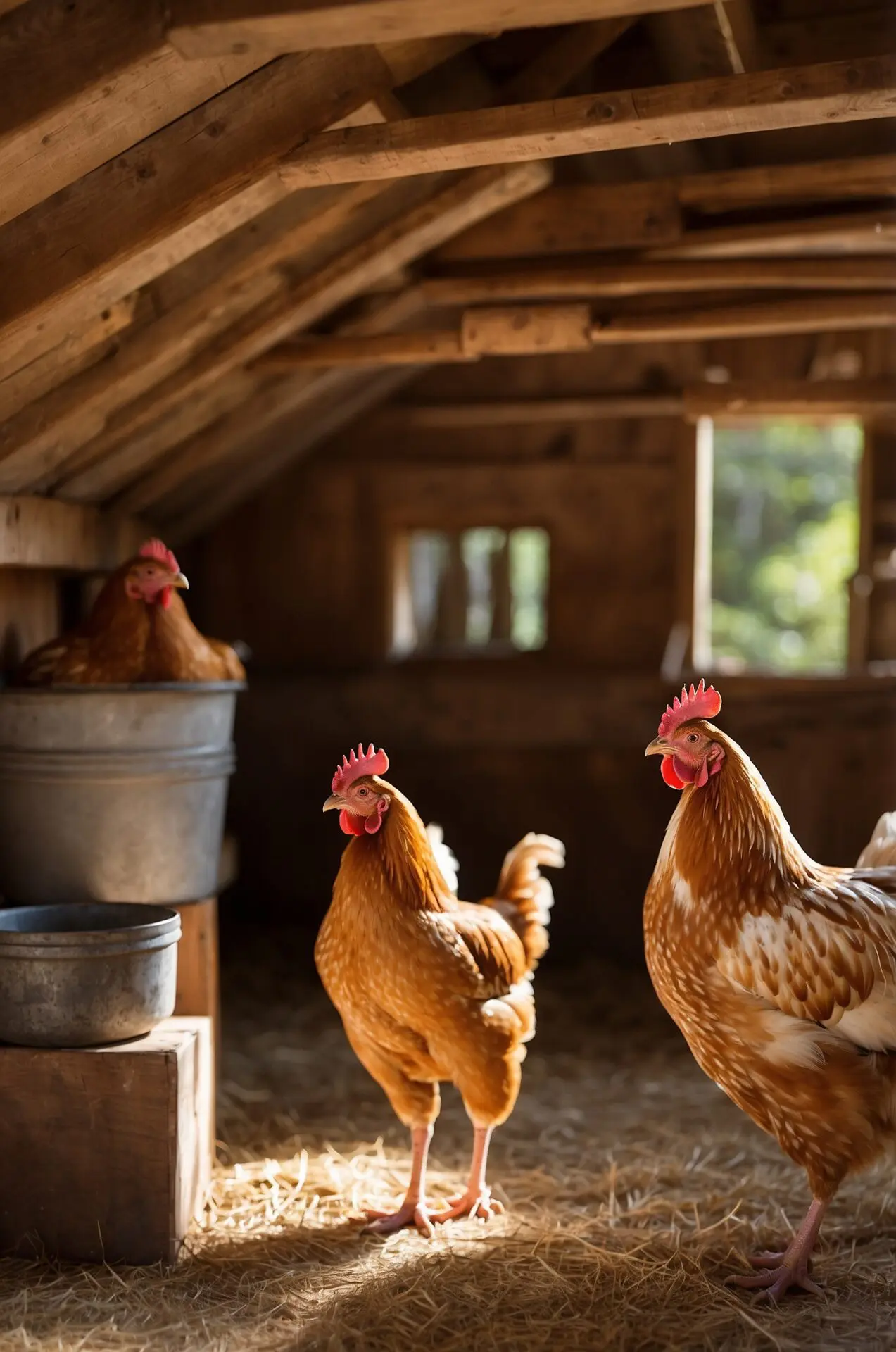 Inside Chicken Coop Designs