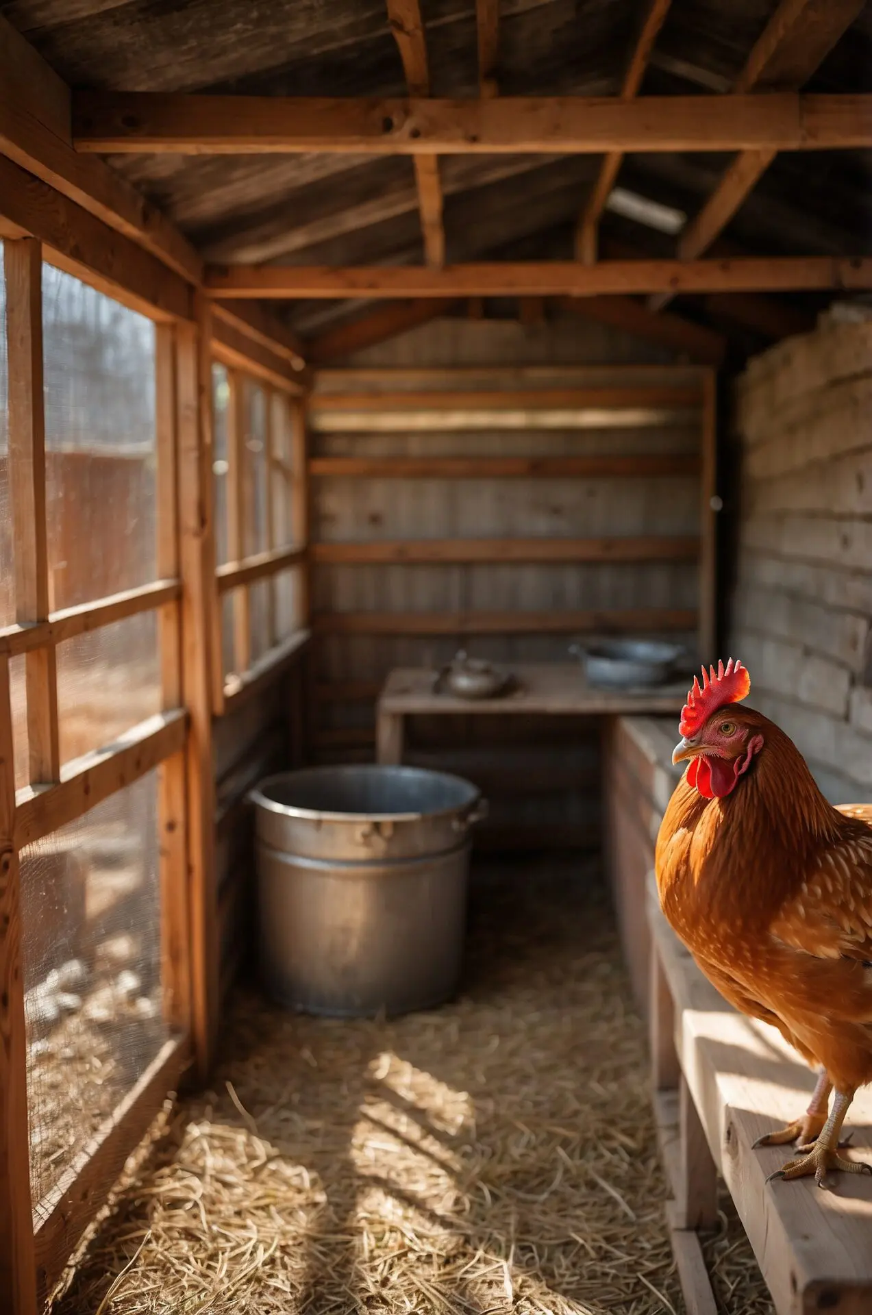 Inside Chicken Coop Designs