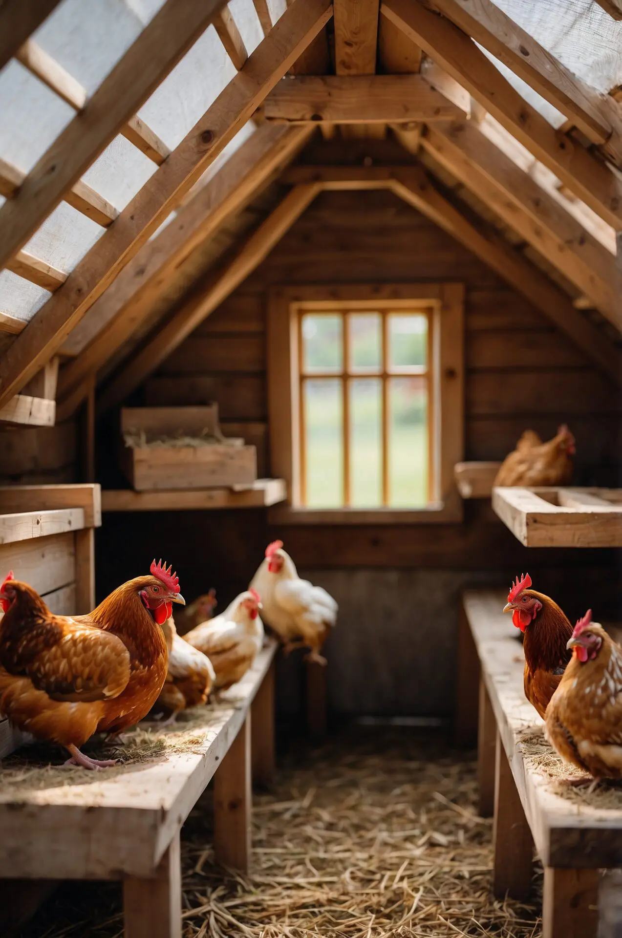 Inside Chicken Coop Designs