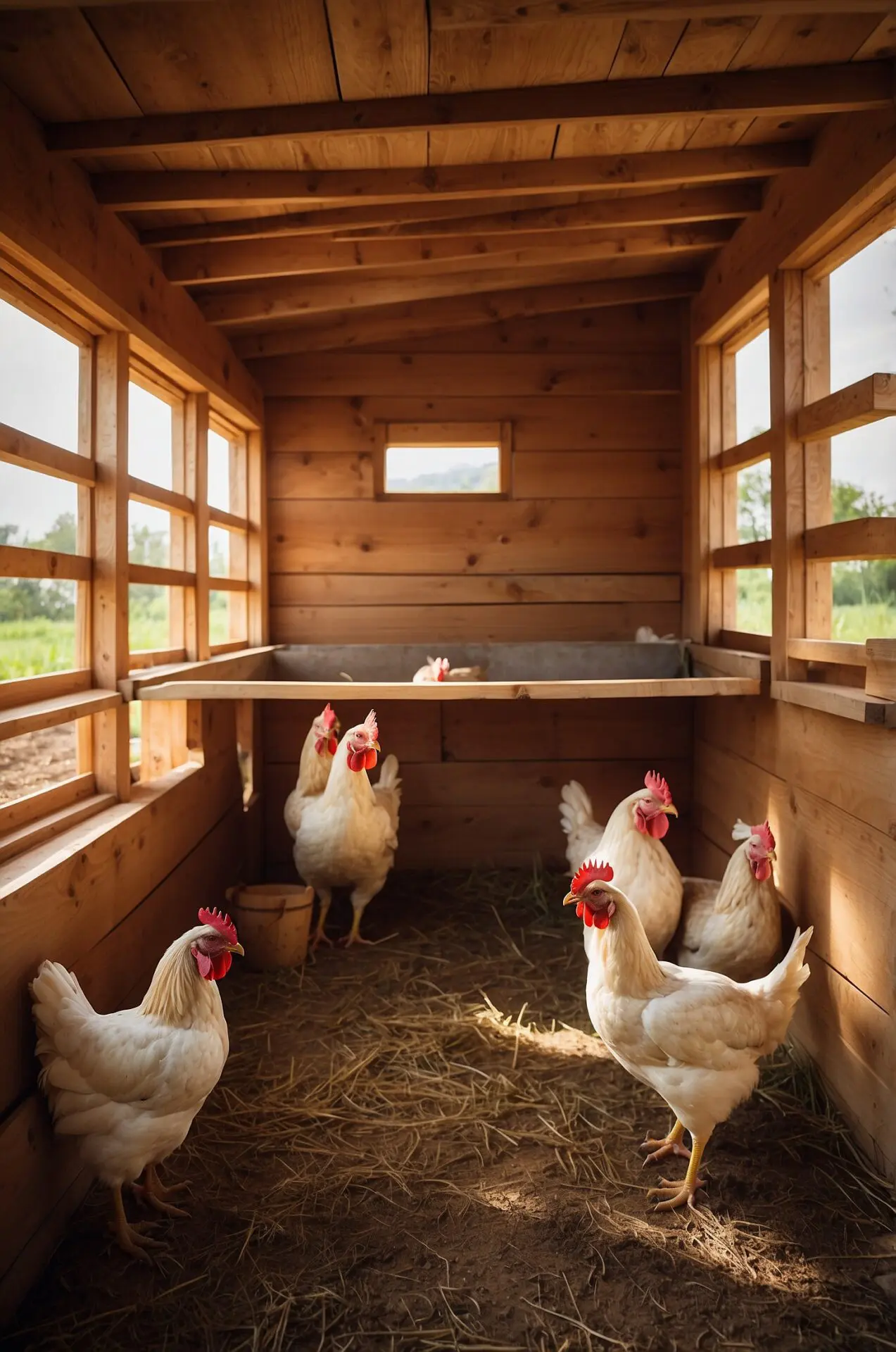 Inside Chicken Coop Designs