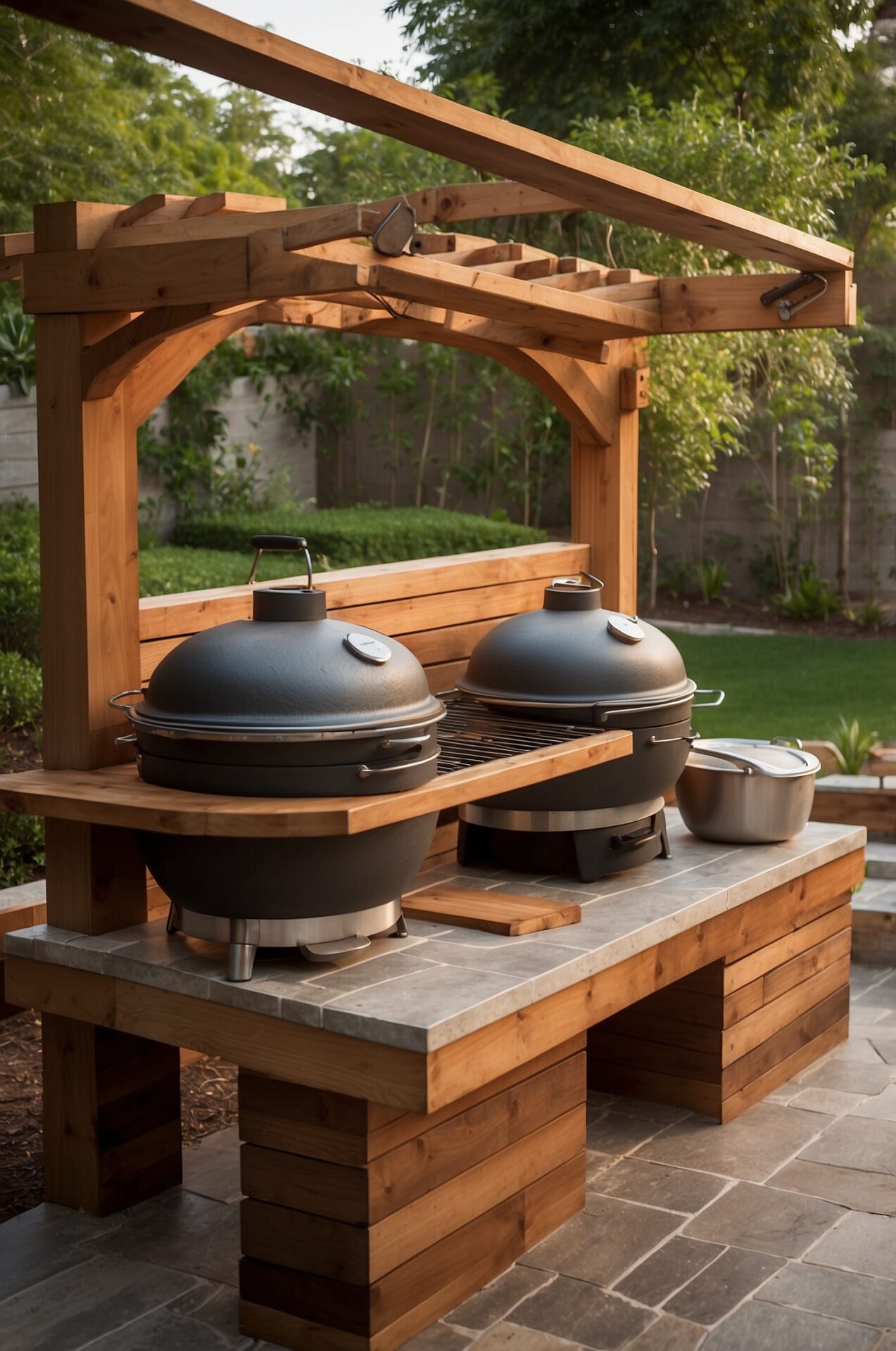 Outdoor Grill Station Ideas