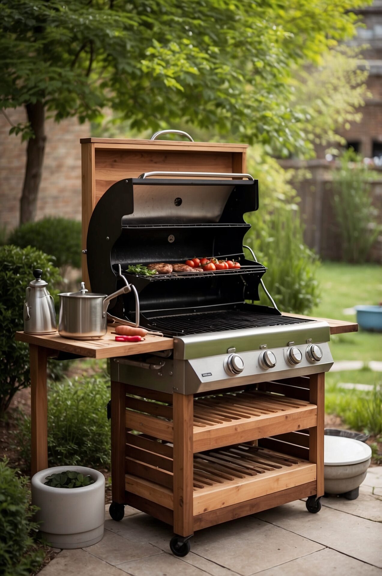 Outdoor Grill Station Ideas