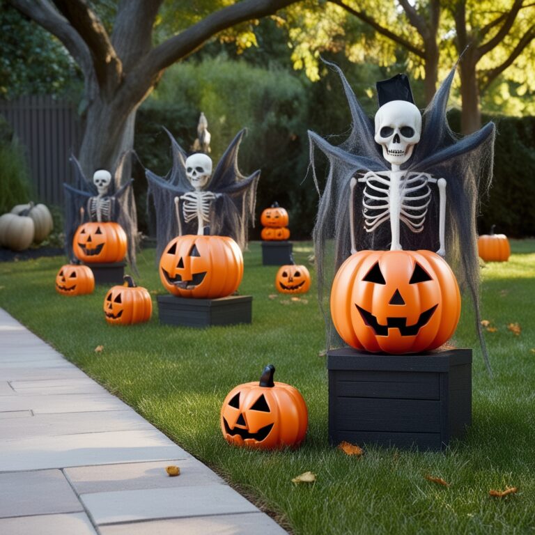 26 Outdoor Halloween Decorations Ideas