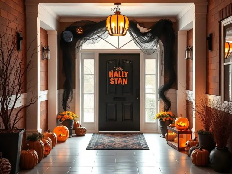 17 Indoor Entryway Halloween Decoration Ideas You’ll Love!