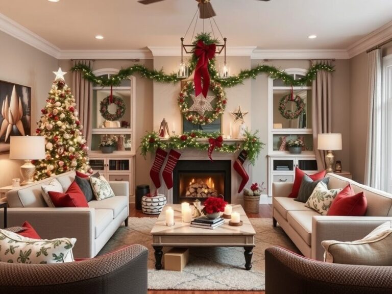 25 Christmas Living Room Decor Ideas