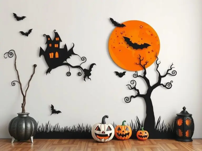 20 Vintage Halloween Wall Art Decor Ideas to Transform Your Space