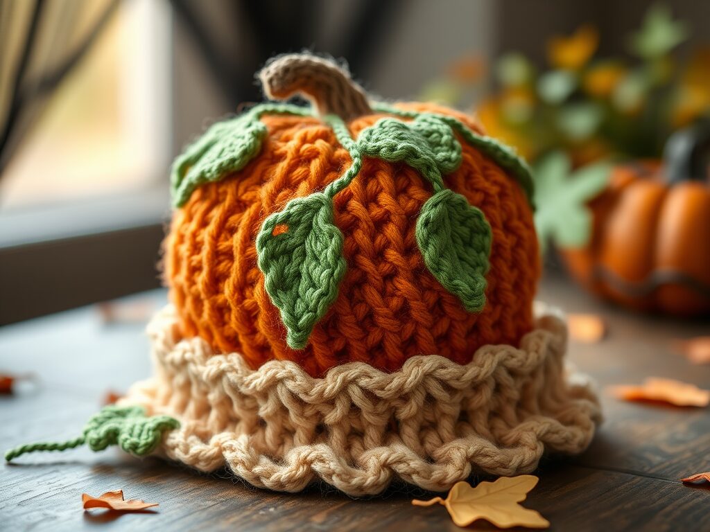 Image for Pumpkin Patch Baby Hat: