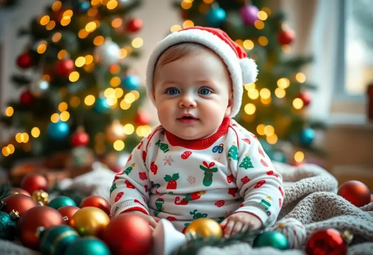 15 Baby’s First Christmas Photos Ideas