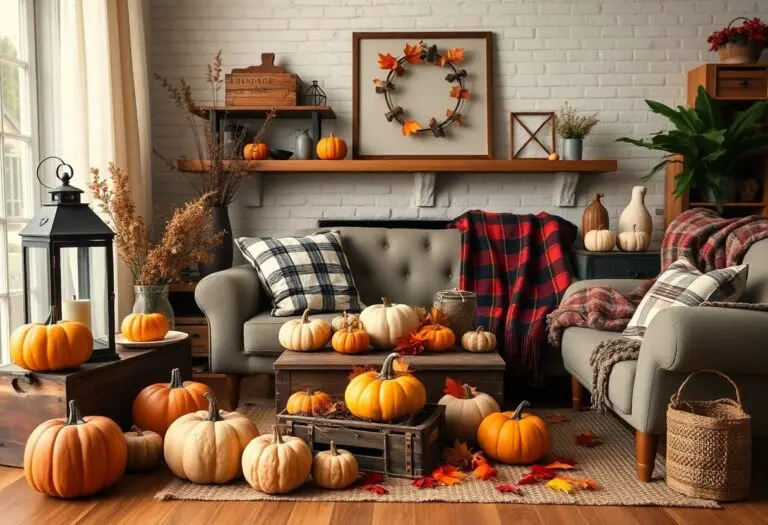 17 Modern Vintage Fall Decor Ideas