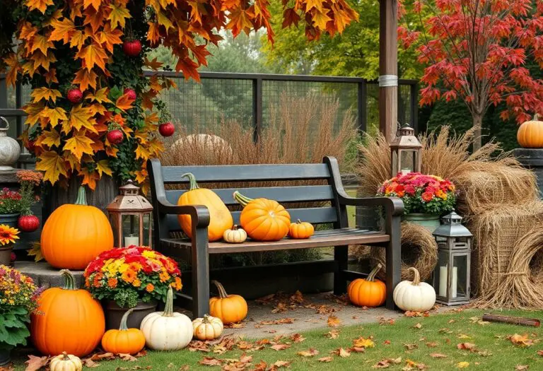 18 Fall Garden Decor Ideas