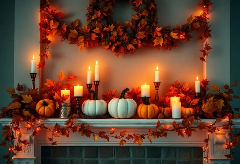 19 Fall Mantle Decor Ideas