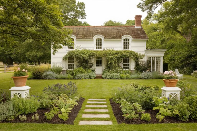 19 Farmhouse Garden Ideas