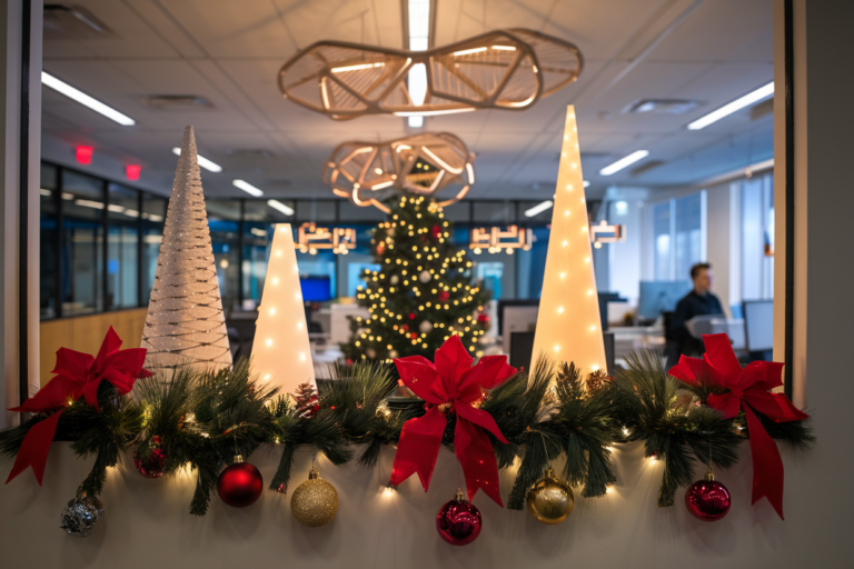 19 Office Christmas Decorations Ideas