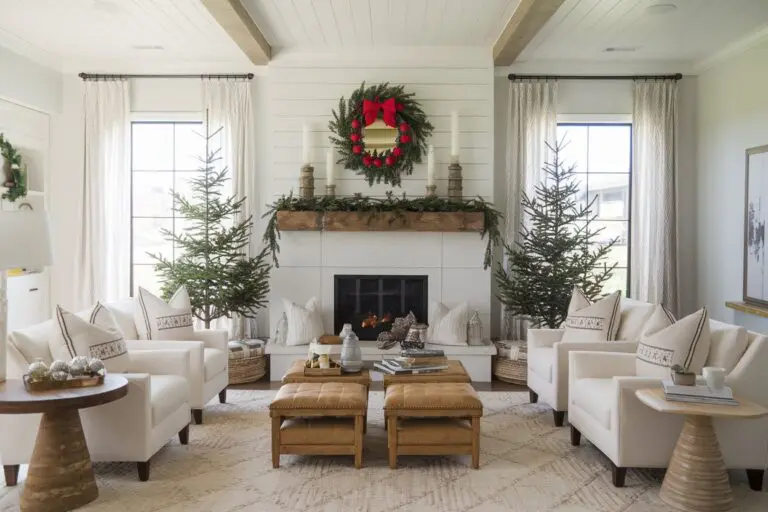 23 Christmas Living Room Ideas