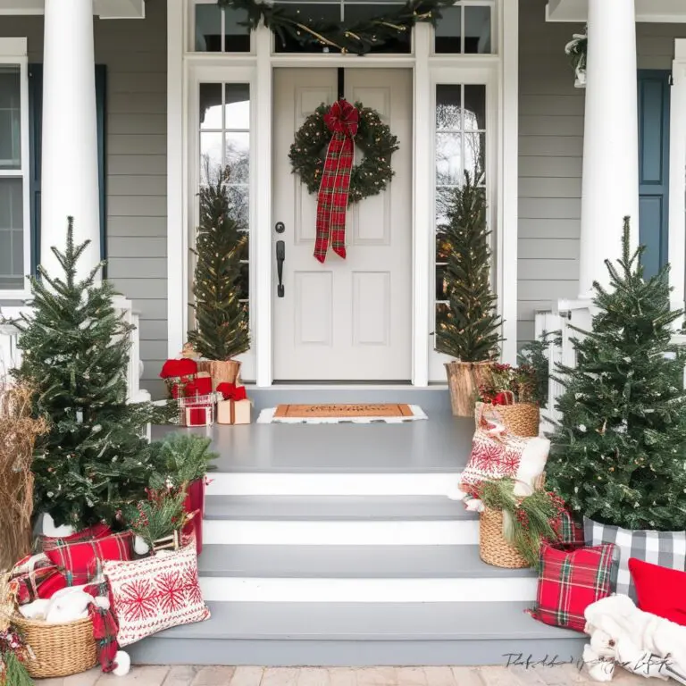 23 Christmas Porch Decor Ideas