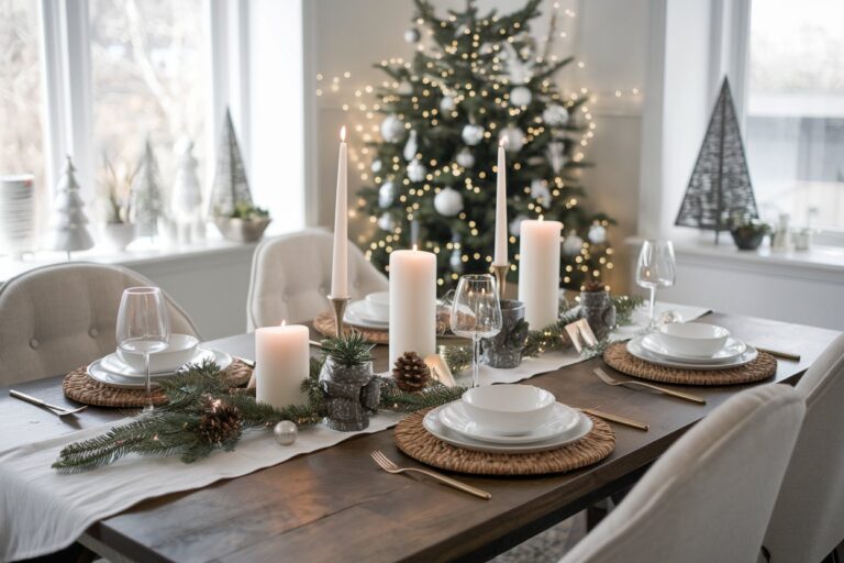 27 Christmas Dining Table Decor Ideas