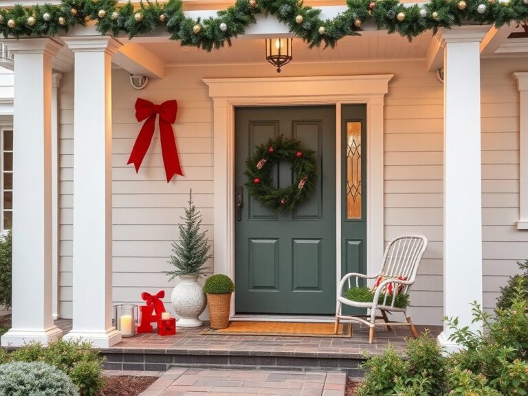 27 Christmas Front Porch Ideas