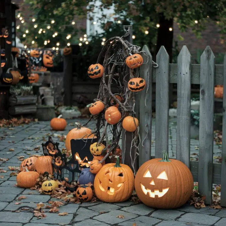 28 DIY Outdoor Halloween Decorations to Spook Up Your Home