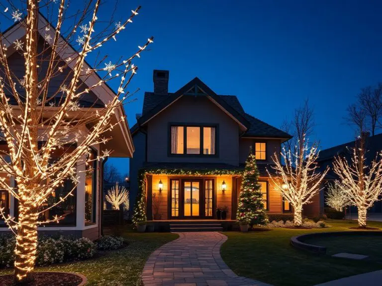 22 Christmas Lights Outside Ideas