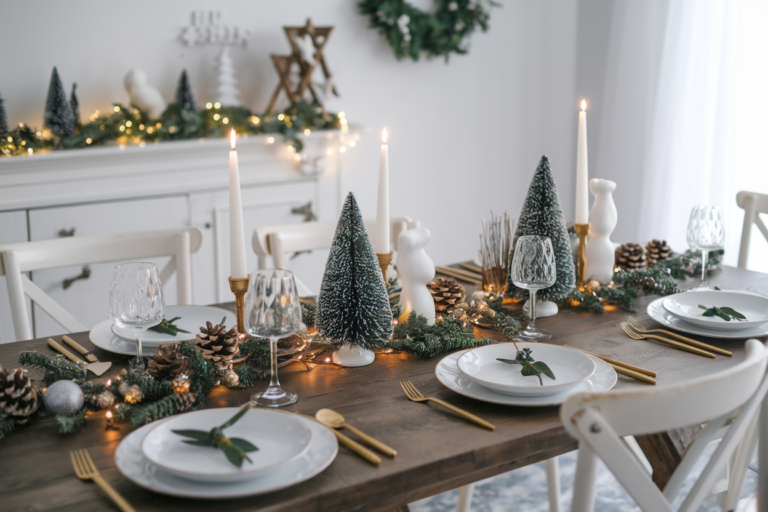 20 Christmas Table Decor Ideas