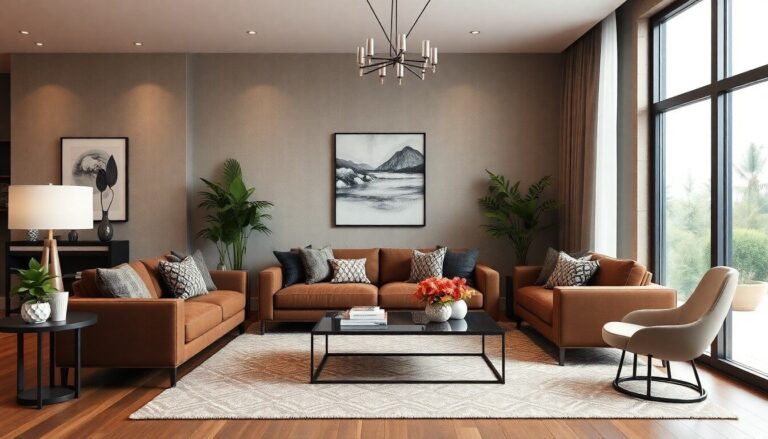 26 Brown Couch Living Room Decorating Ideas