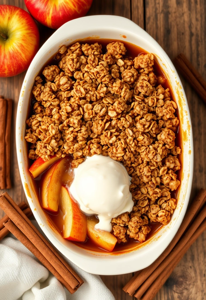 24 Easy Funeral Desserts That Will Comfort Your Heart (You Won't Believe #12!) - 2. Easy Apple Crisp