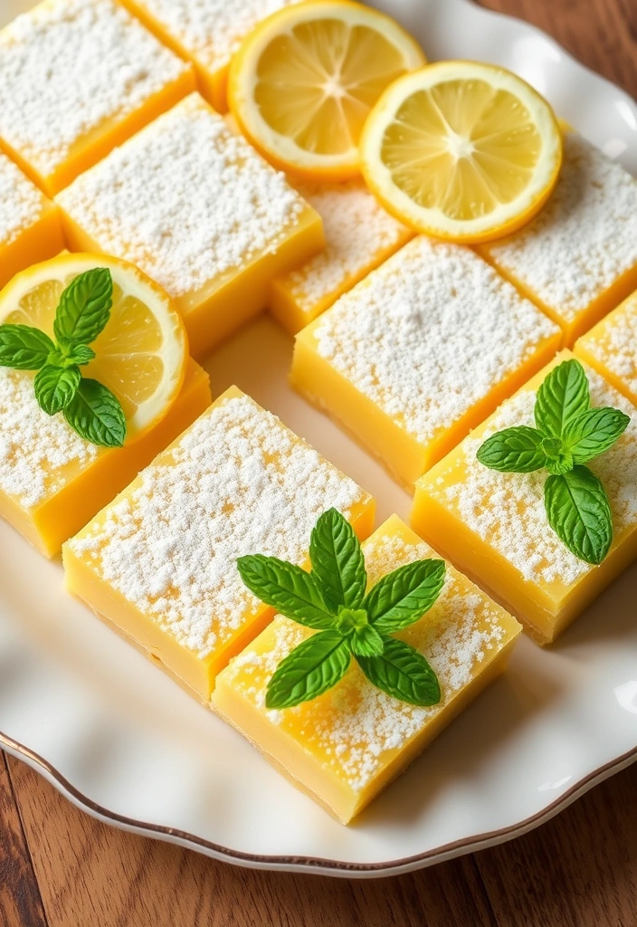 24 Easy Funeral Desserts That Will Comfort Your Heart (You Won't Believe #12!) - 3. Lemon Bars