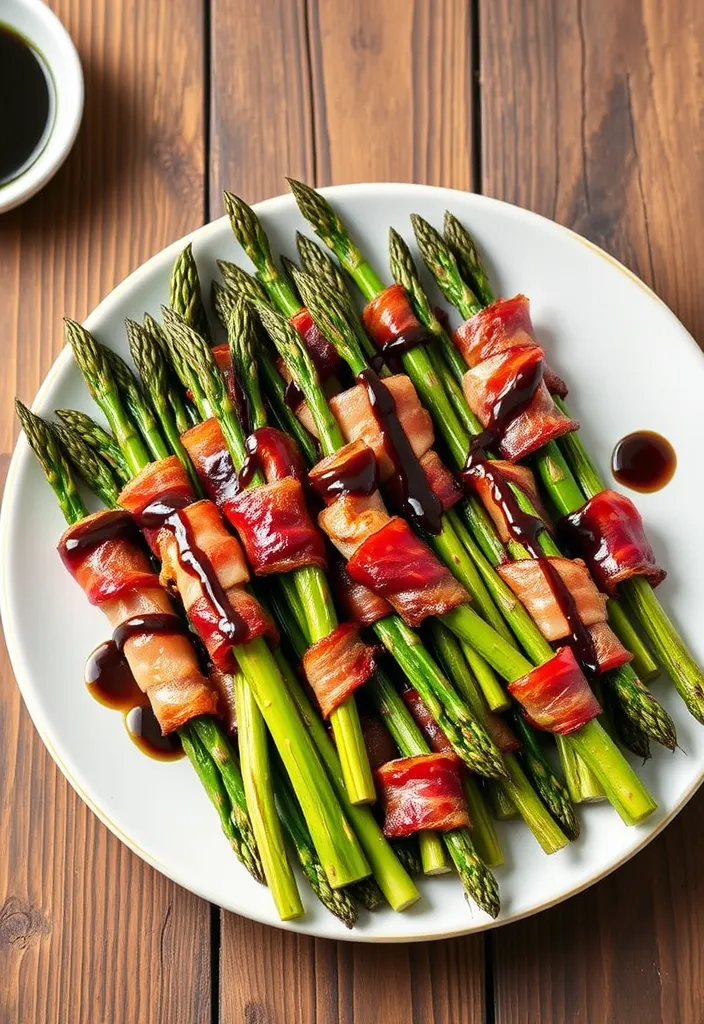 22 Genius Ways to Cook Bacon in the Oven (and Keep Your Kitchen Mess-Free!) - 3. Bacon-Wrapped Asparagus