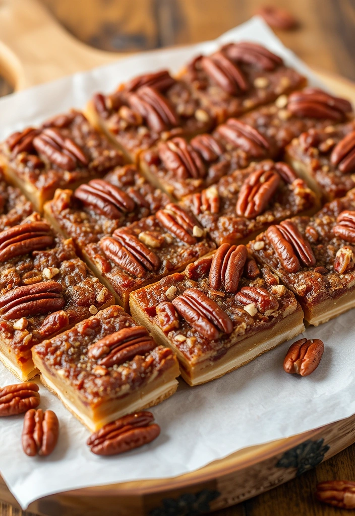 24 Easy Funeral Desserts That Will Comfort Your Heart (You Won't Believe #12!) - 11. Pecan Pie Bars